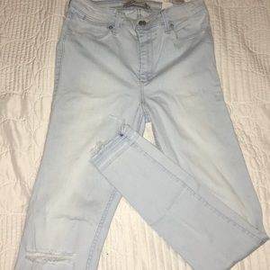 High rise Abercrombie & finch washed jeans